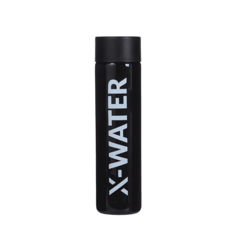Bouteilles en verre x-bottle couleur black dark
