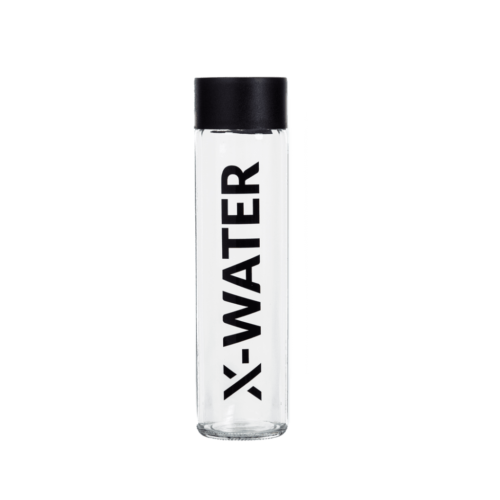Bouteilles en verre x-bottle black